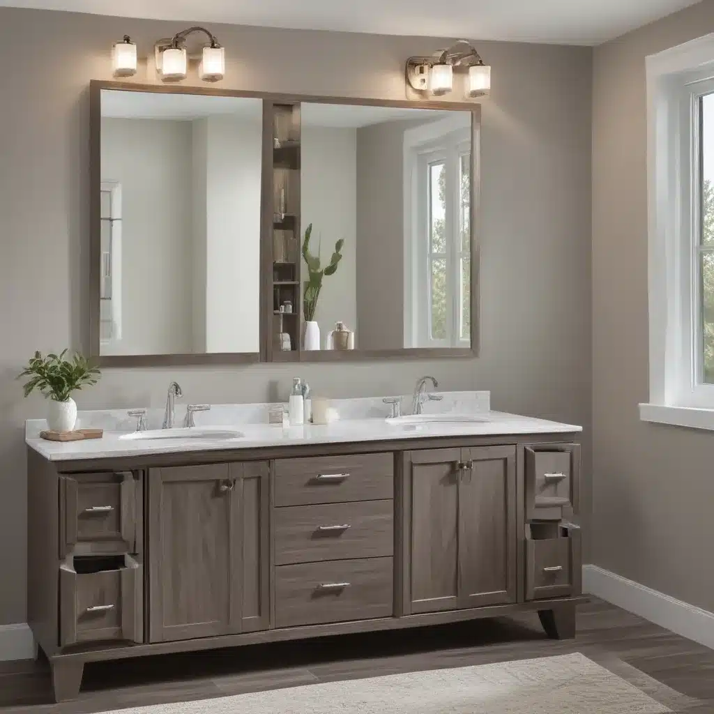 Modernize Your Bathroom With New Cabinets And Vanity