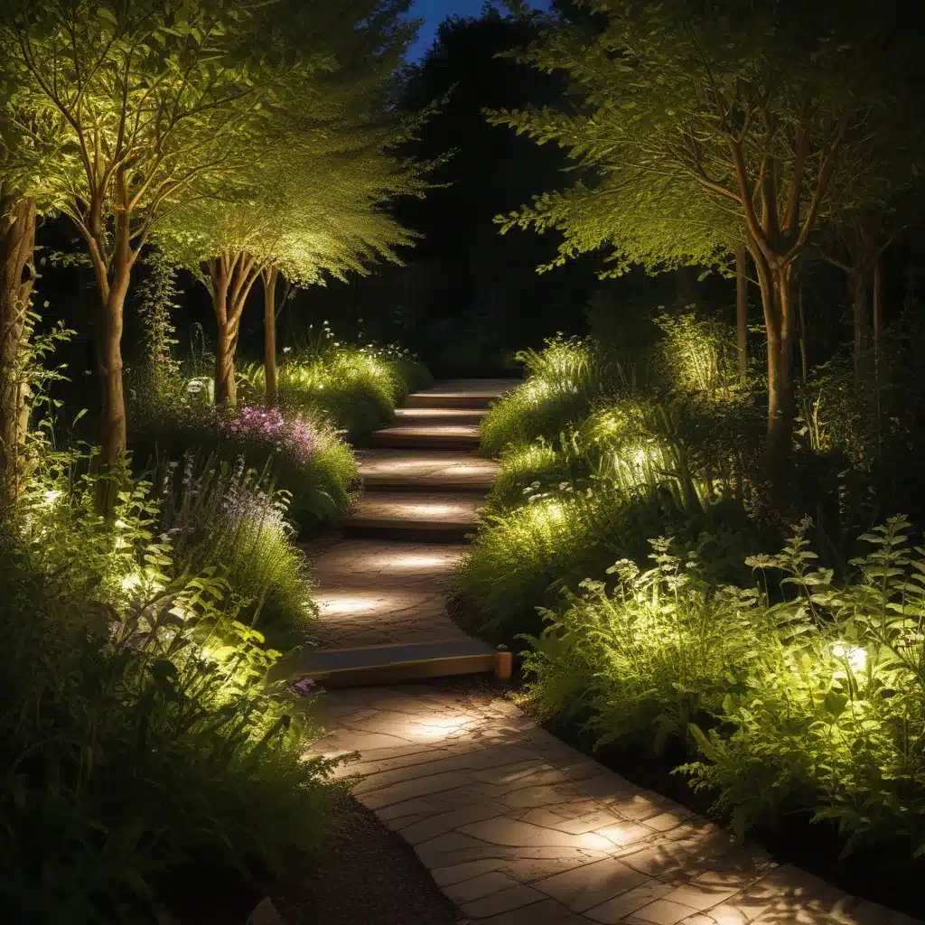 Mood Lighting – Uplighting and Ambient Garden Illumination Ideas