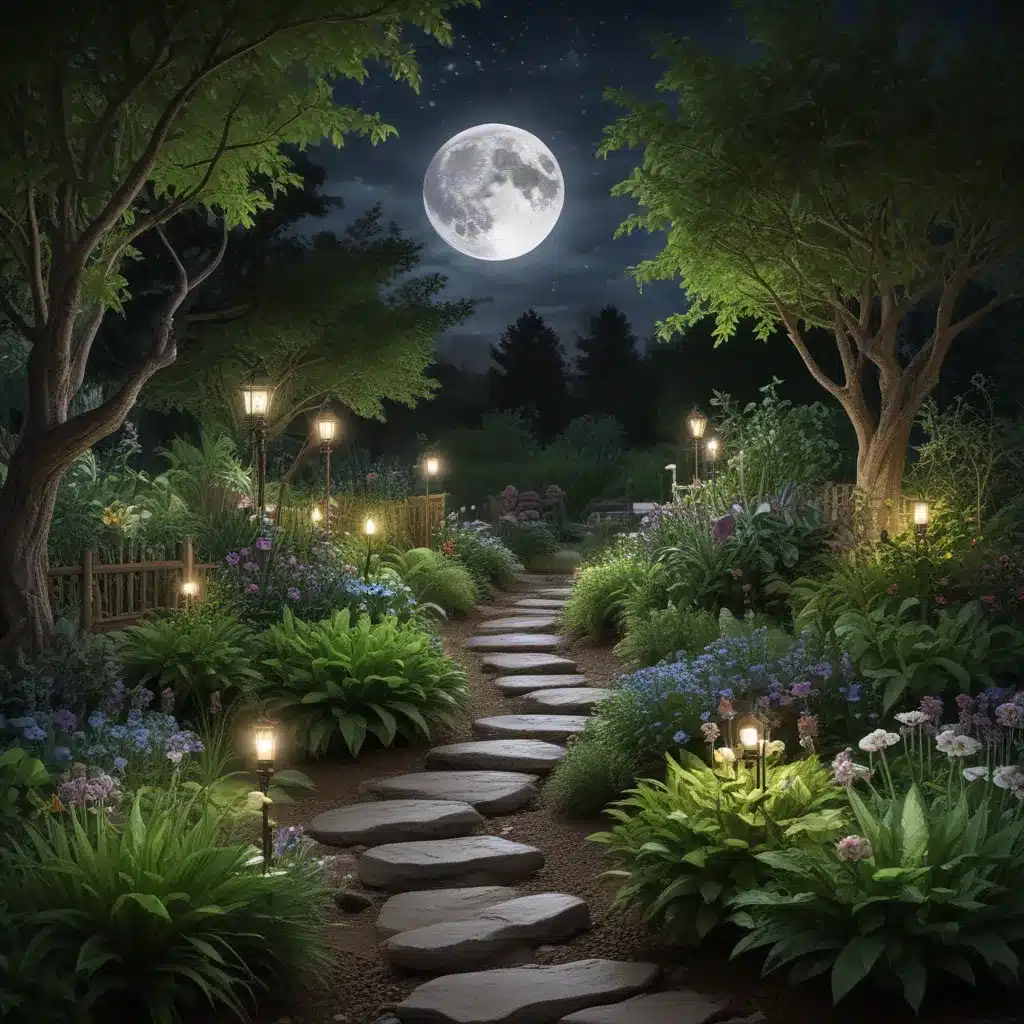 Mystical Moon Gardens for Nighttime Tranquility Mystical Moon Gardens for Nighttime Tranquility