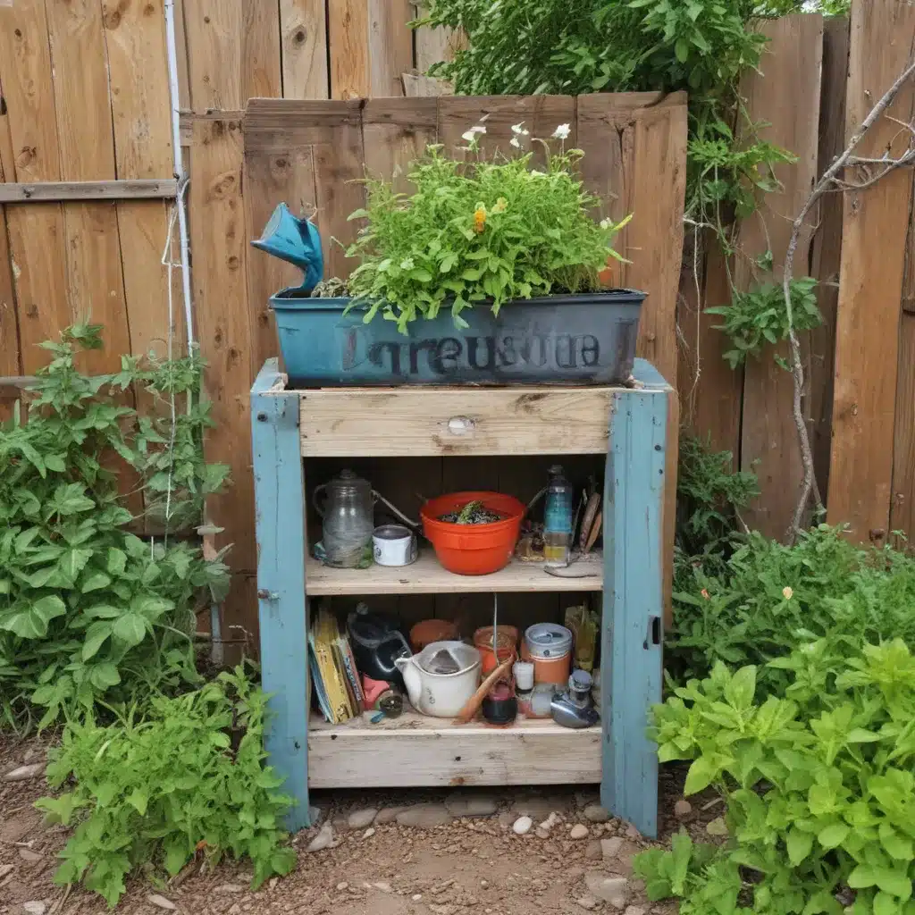 One Person’s Trash is Your Treasure: Repurposing Finds for Garden Decor