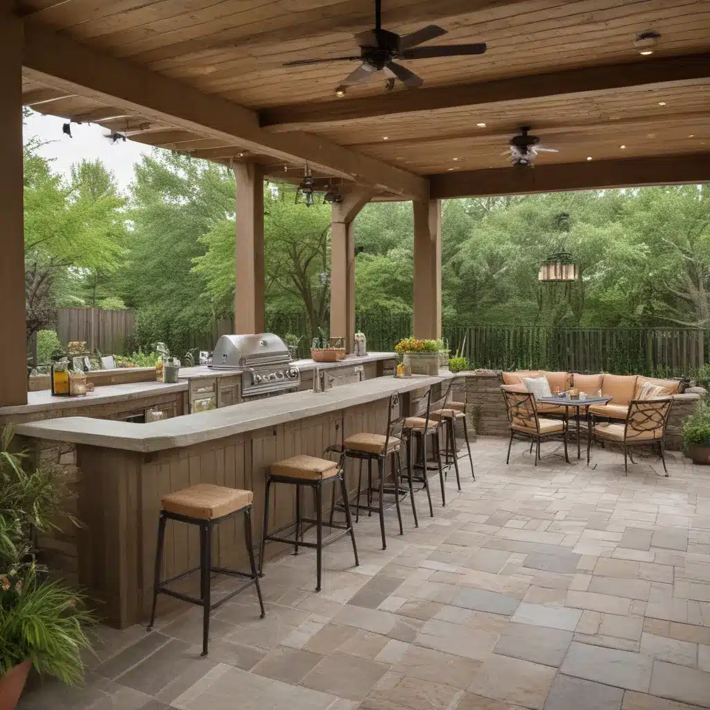 Outdoor Bars and Kitchens Extend Living Space Outdoor Bars and Kitchens Extend Living Space