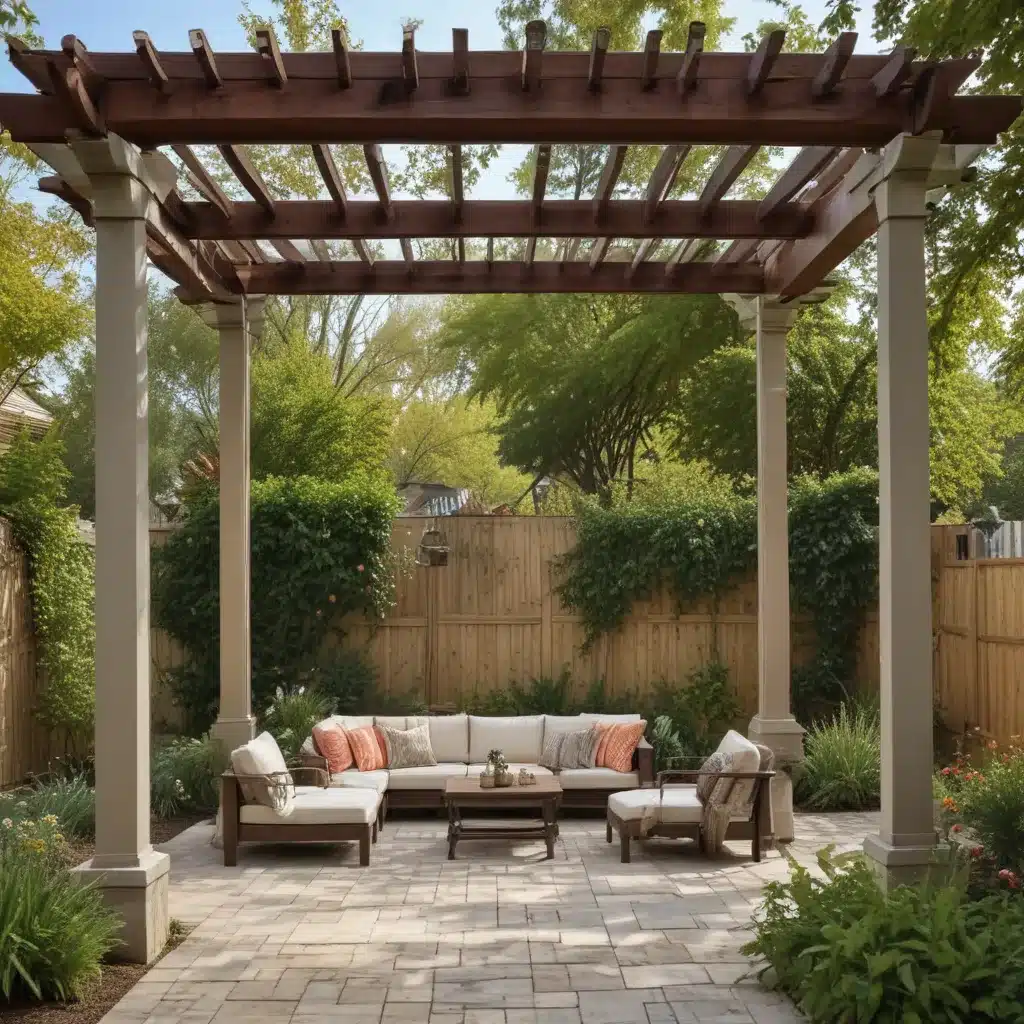 Pergolas Bring Height and Interest to Flat Backyards Pergolas Bring Height and Interest to Flat Backyards