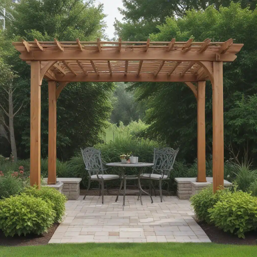 Pergolas and Arbors for Overhead Interest Pergolas and Arbors for Overhead Interest