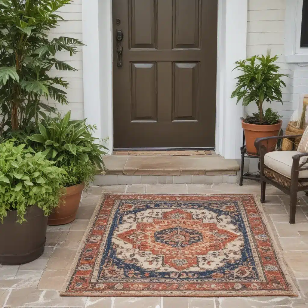 Perk Up Your Porch With Planters And Outdoor Rugs