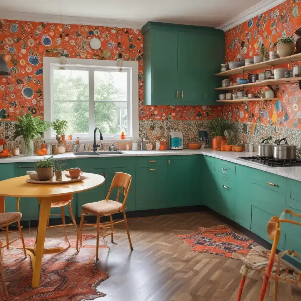 Re-Energize Your Kitchen Space With Bold Colors And Patterns