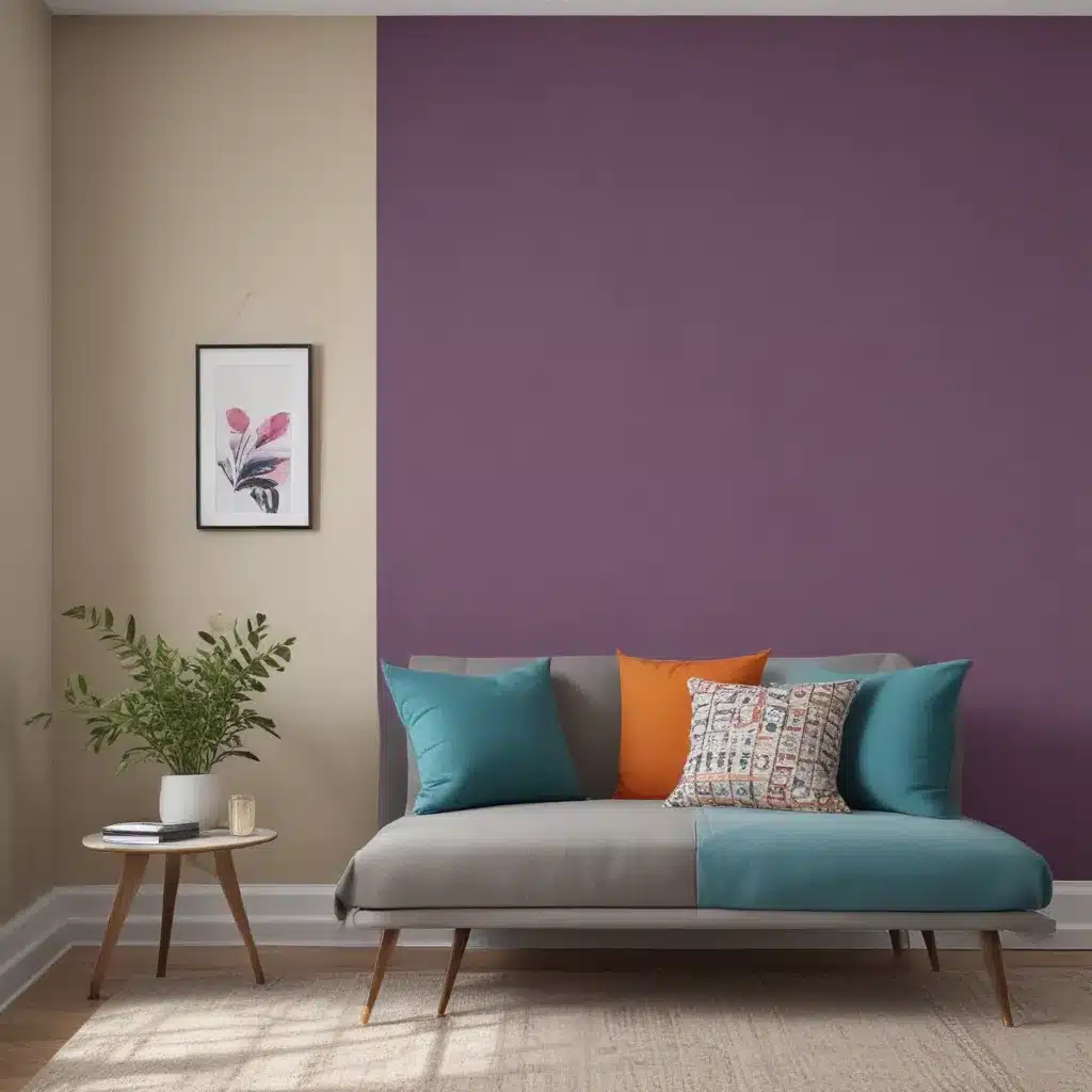 Refresh A Tired Space With A Vibrant Accent Wall