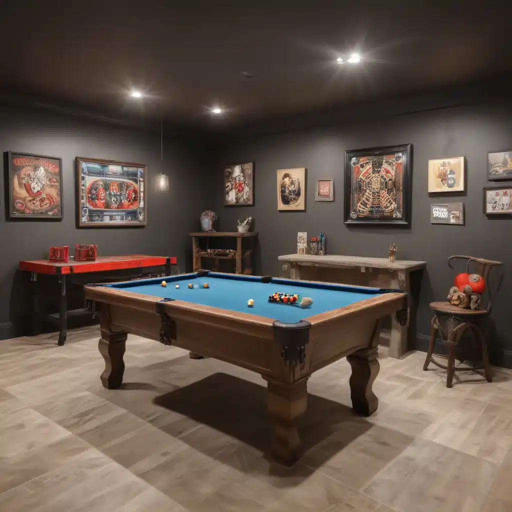 Reimagine Your Basement As A Games Room