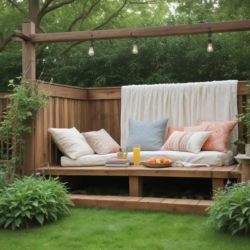 Relax And Unwind With A DIY Backyard Getaway