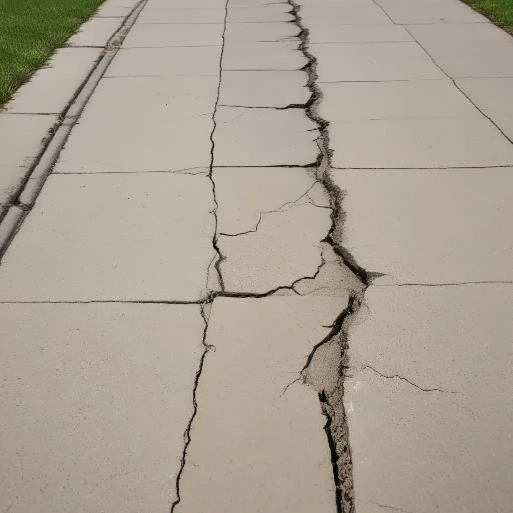 Repair Cracks and Holes in Driveways and Sidewalks