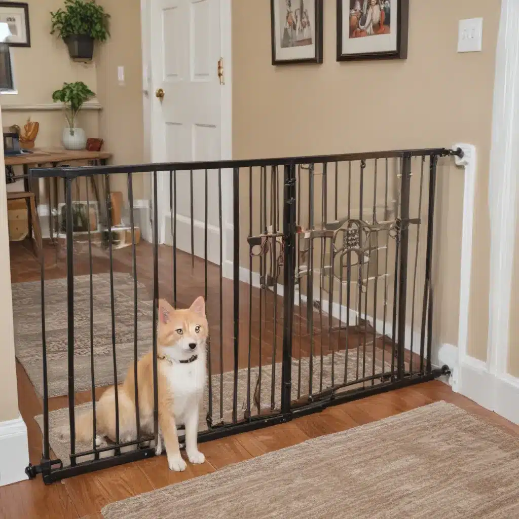 Repurpose Baby Gates Into Space-Saving Pet Barriers Repurpose Baby Gates Into Space-Saving Pet Barriers