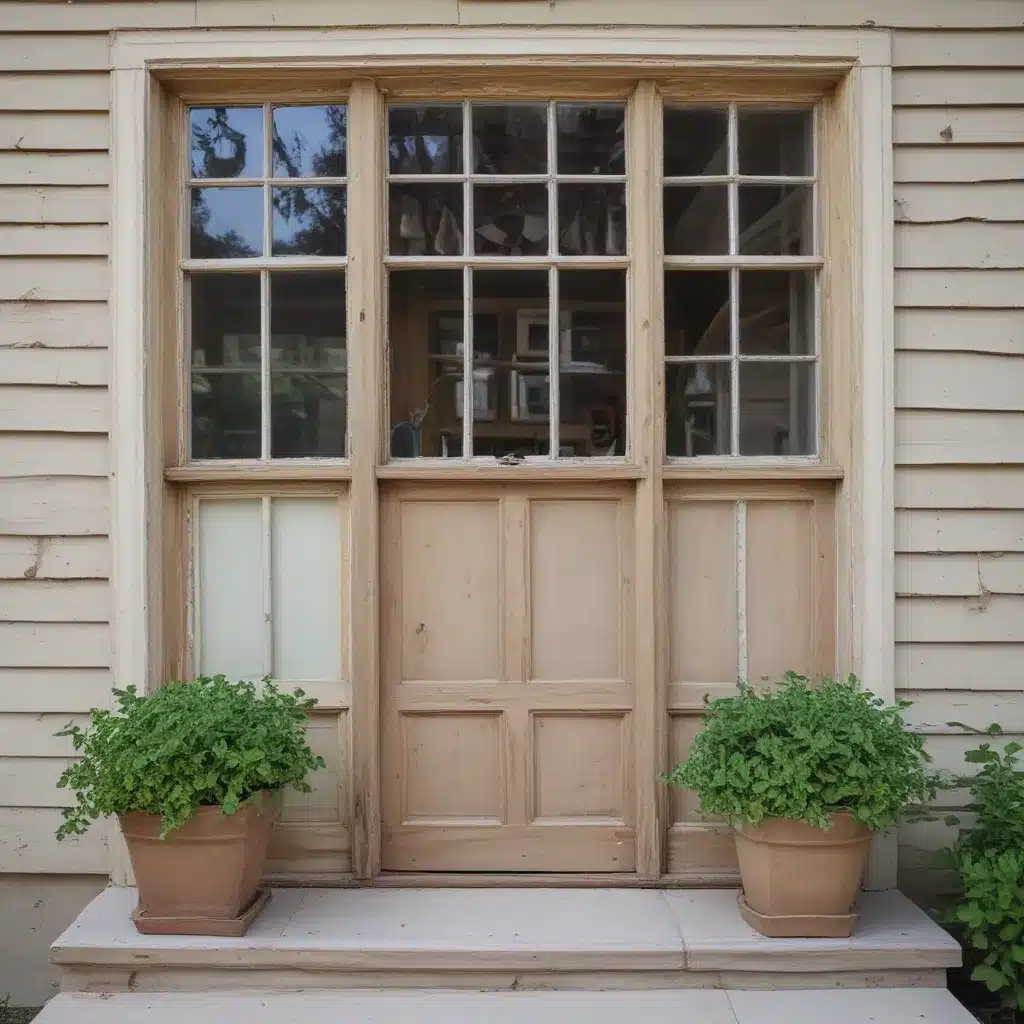 Repurpose Vintage Windows and Doors for Character Repurpose Vintage Windows and Doors for Character