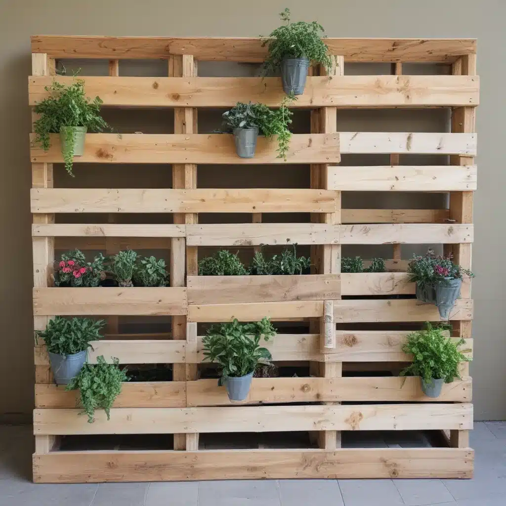 Repurposed Wooden Pallets for Decor and Storage Repurposed Wooden Pallets for Decor and Storage