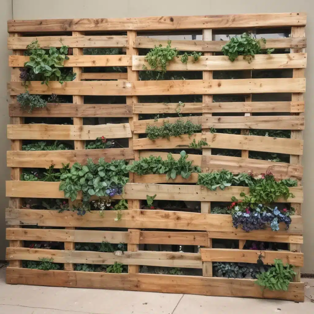 Repurposing Wooden Pallets into Home Decor