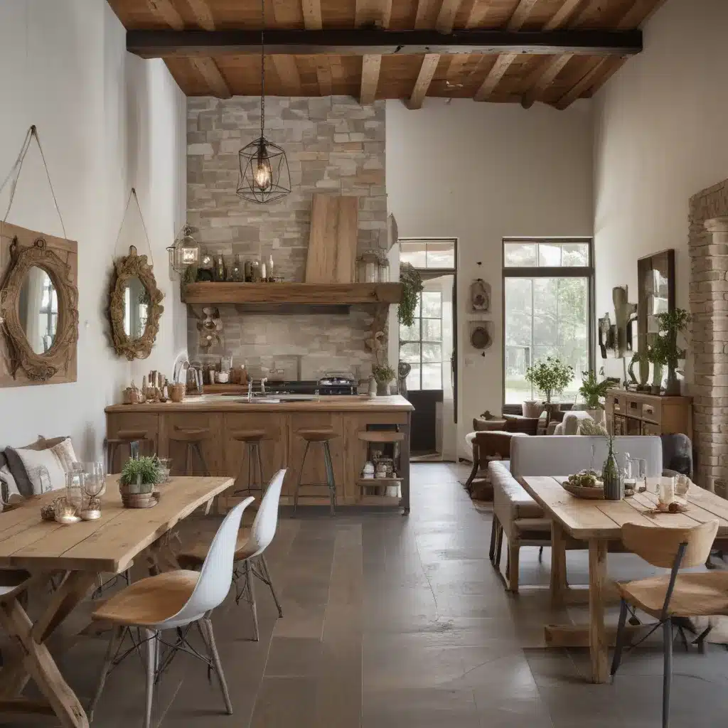 Rustic Charm Meets Modern Living