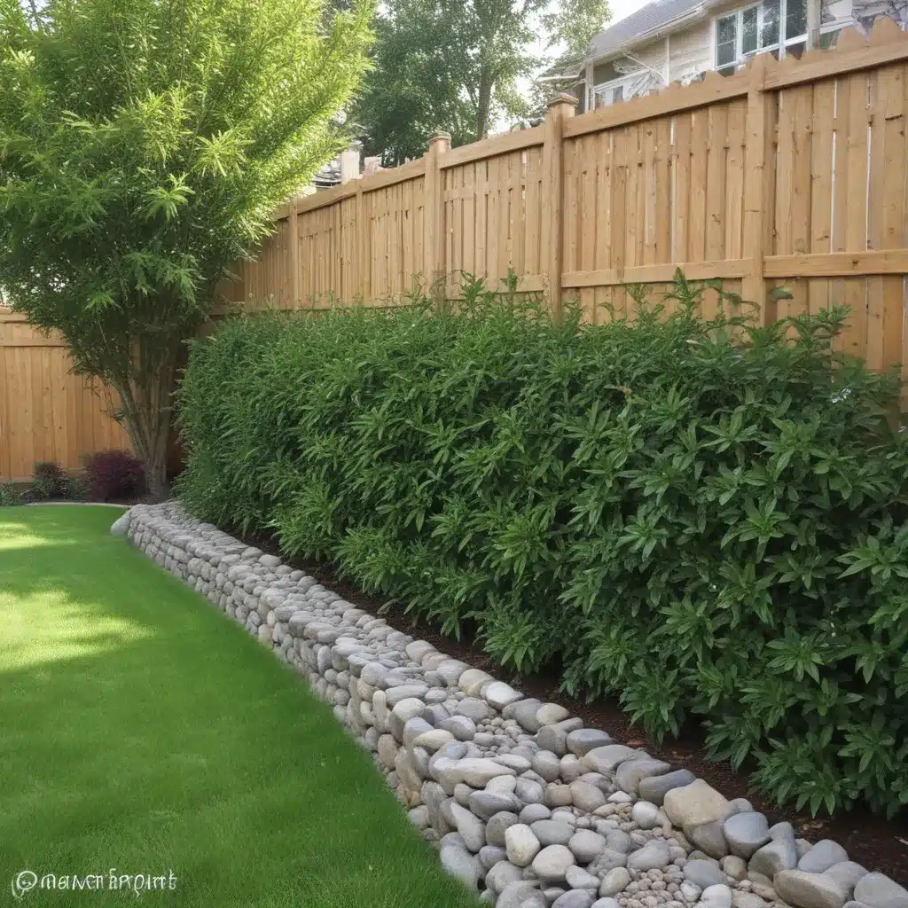 Screening Plants and Fences Add Privacy and Boundary