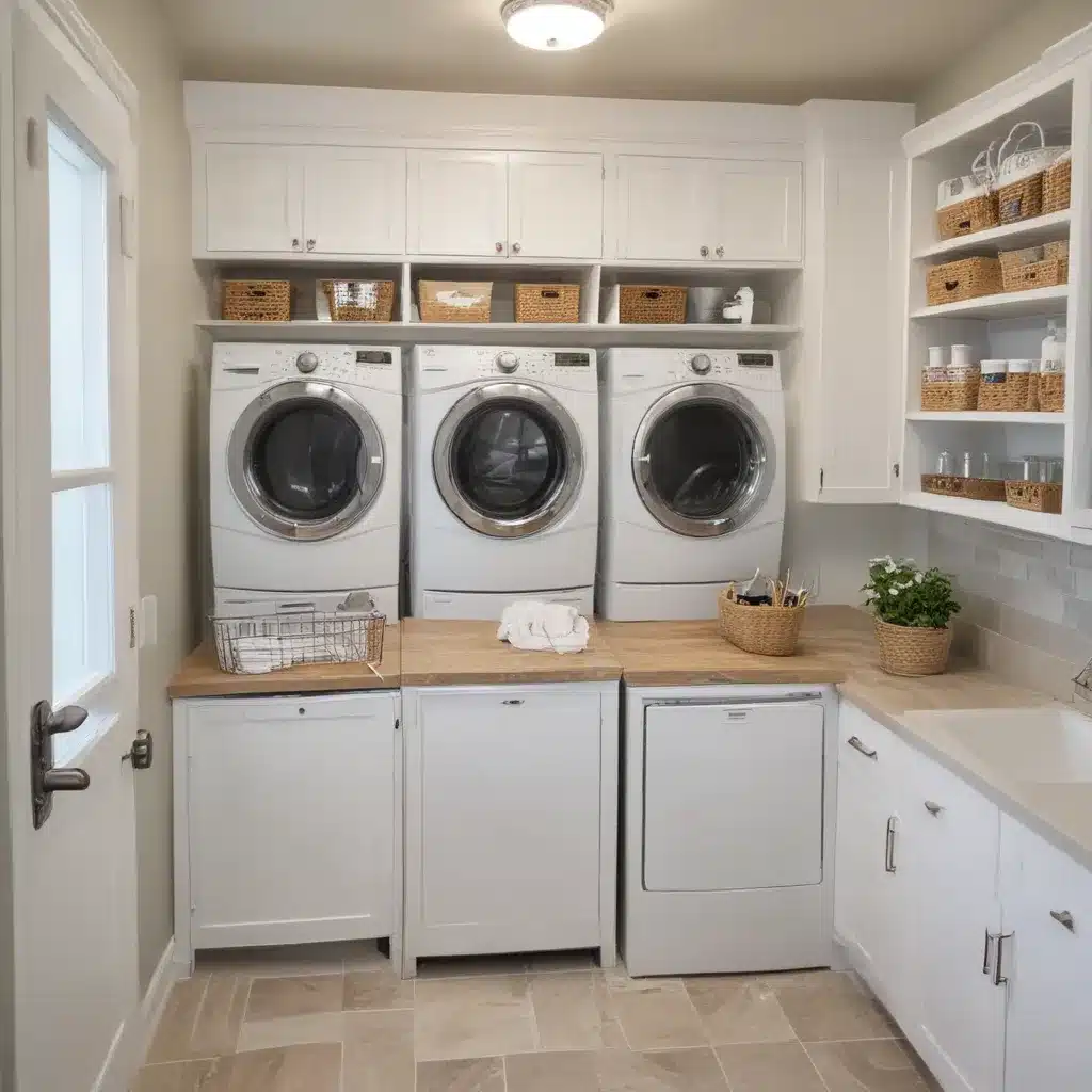 Small Laundry Room Makeovers Maximize Utility