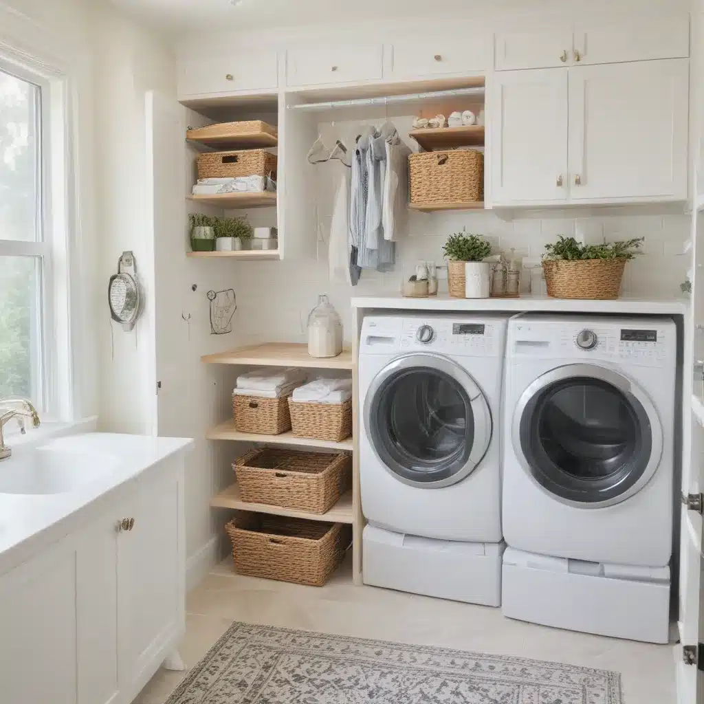 Small Laundry Room Storage and Organization Tips for Maxed Out Spaces
