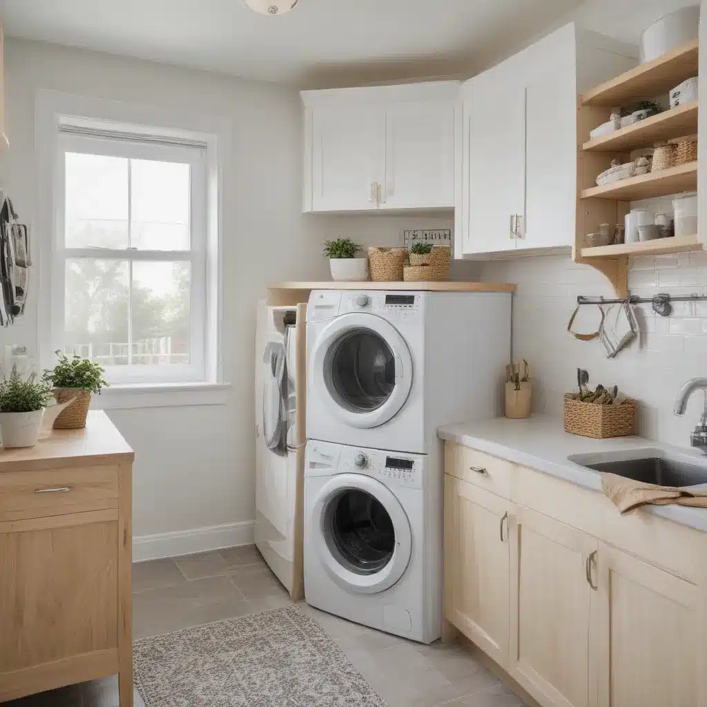 Squeeze Function From Tight Laundry Room Spaces