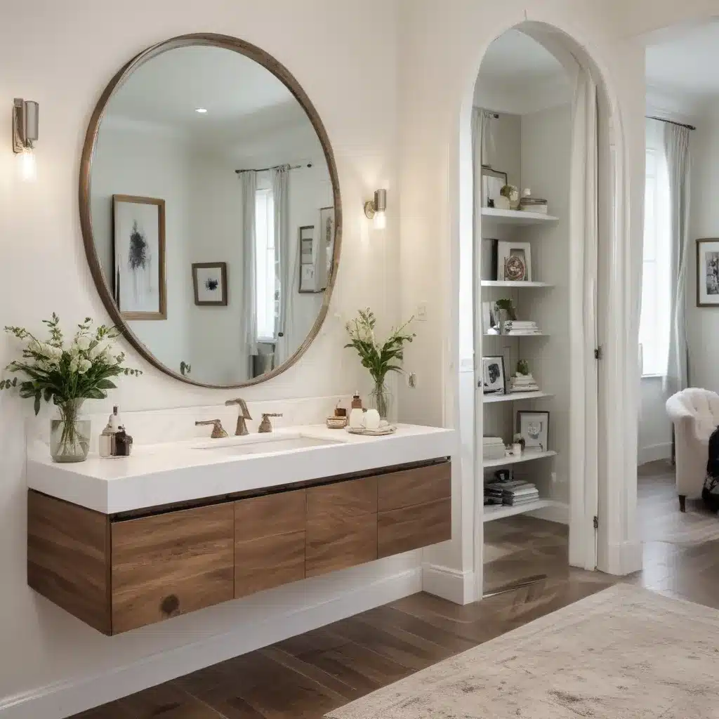 Strategic Mirror Placement For A Spacious Look