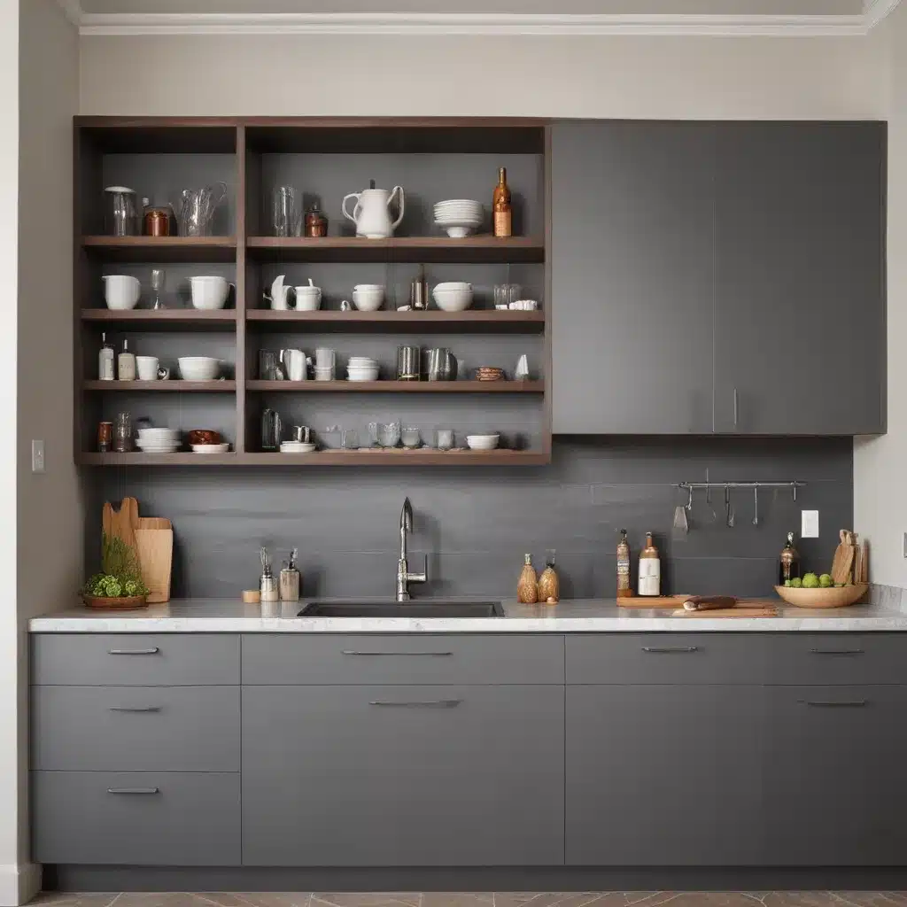 Stylish Alternatives to Upper Cabinets