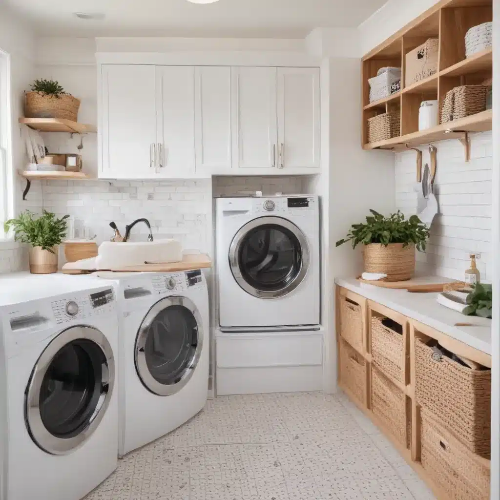 Stylish Yet Practical Laundry Room Design