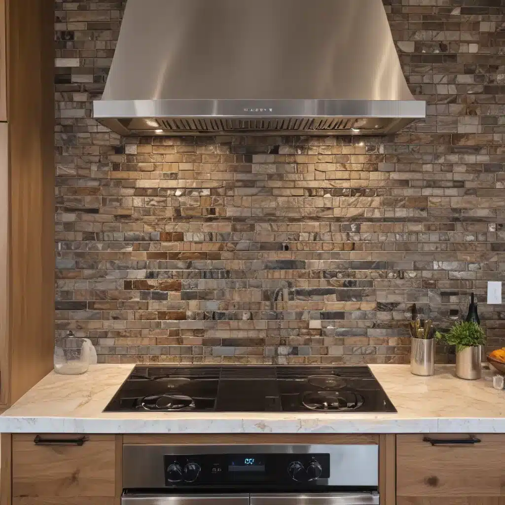 Textural Backsplash Magic