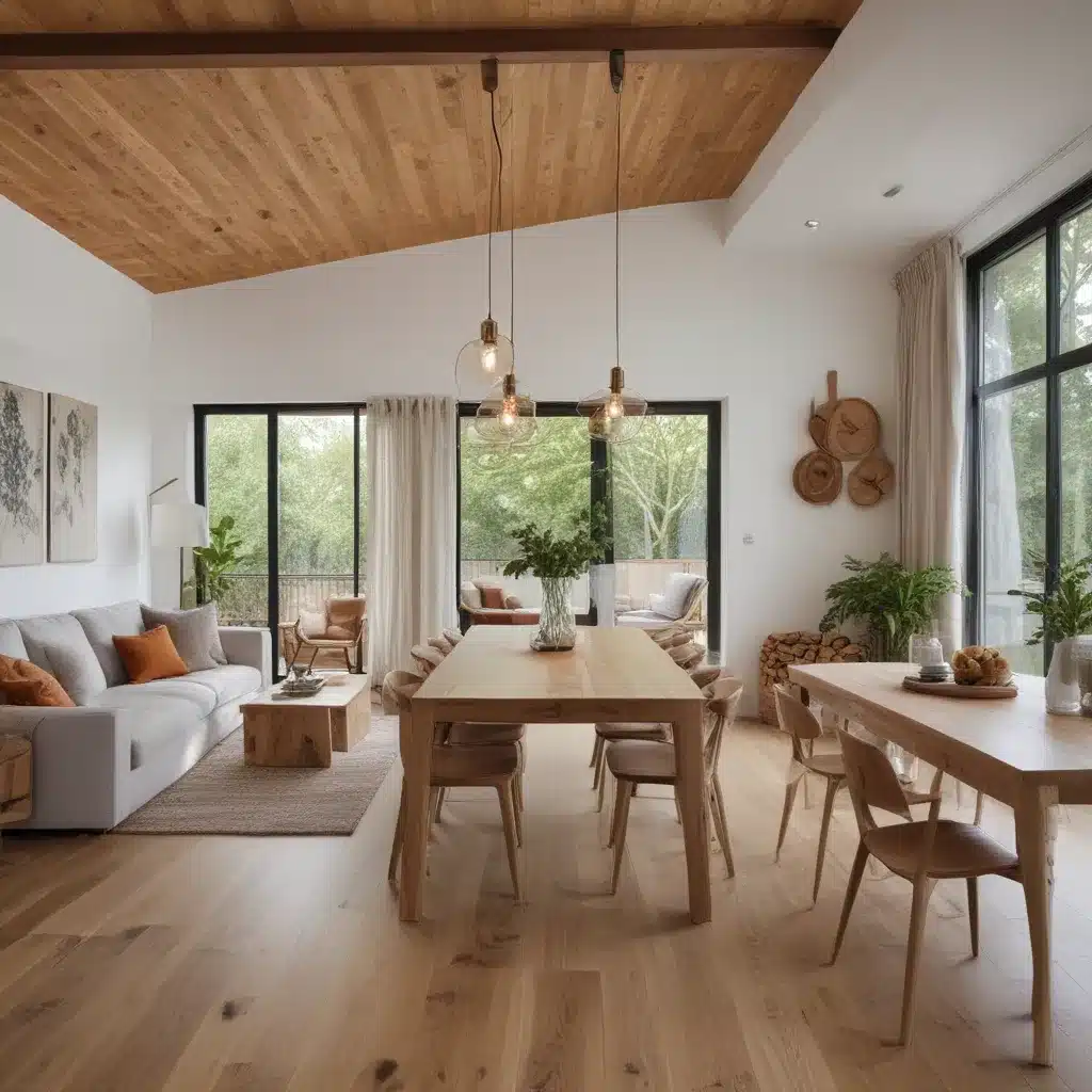 Timber Accents Warm Up Modern Spaces