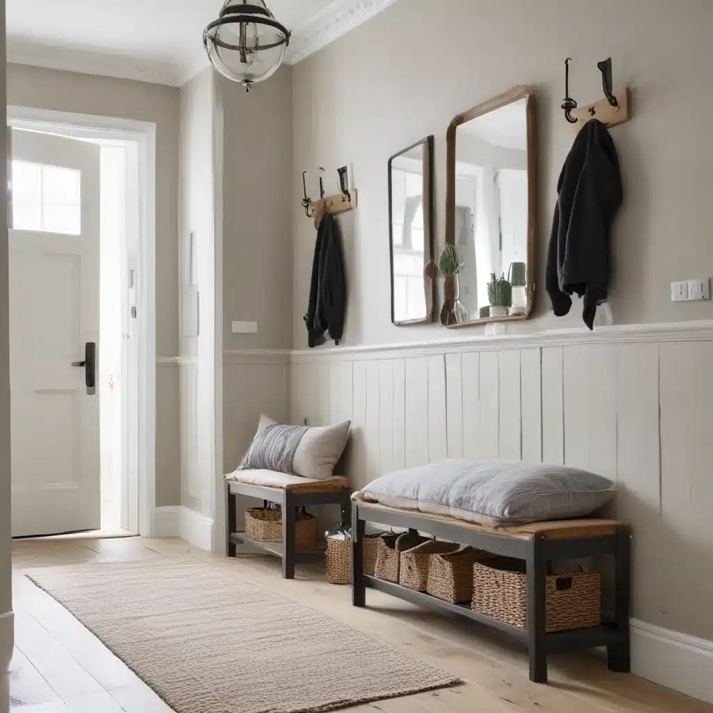 Turn Your Hallway Into A Stylish Entrance With Seating And Storage