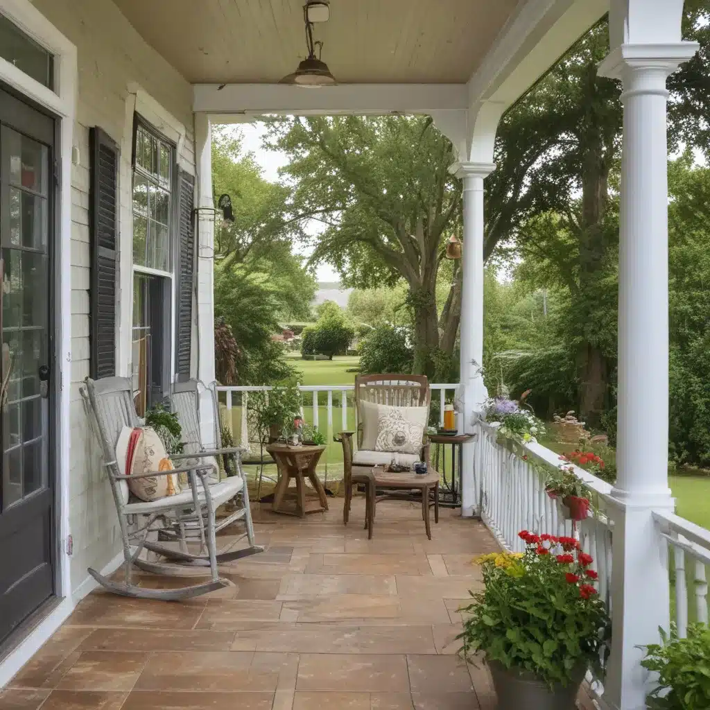 Turn Your Porch Into An Outdoor Living Oasis