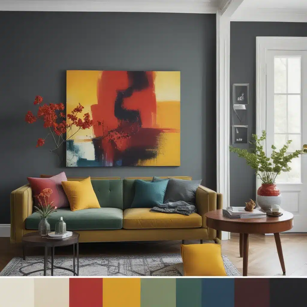 Turning Up the Volume: Bold, Striking Color Palettes
