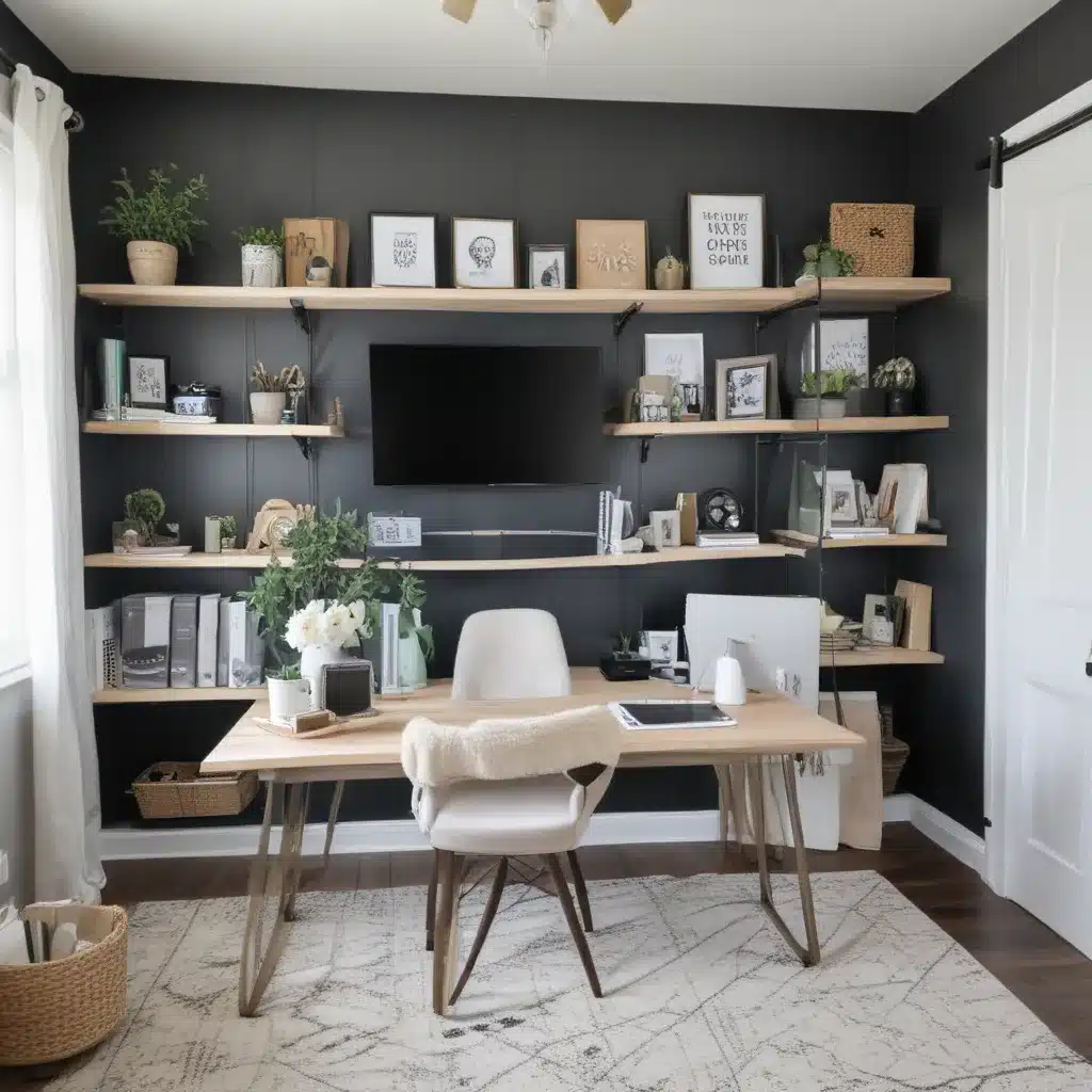 Turning an Unused Room Into a Stylish Home Office