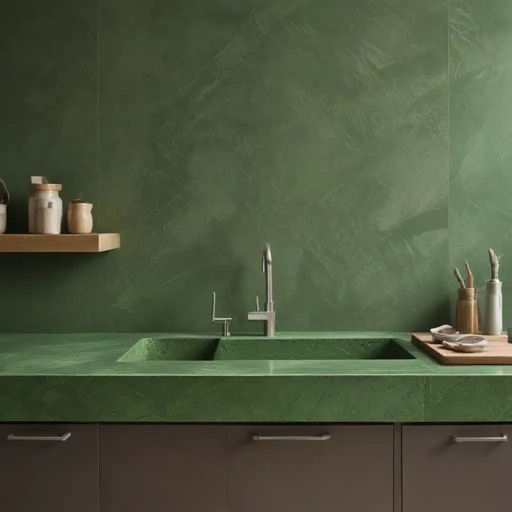 Unexpected Green Materials for Kitchens and Baths