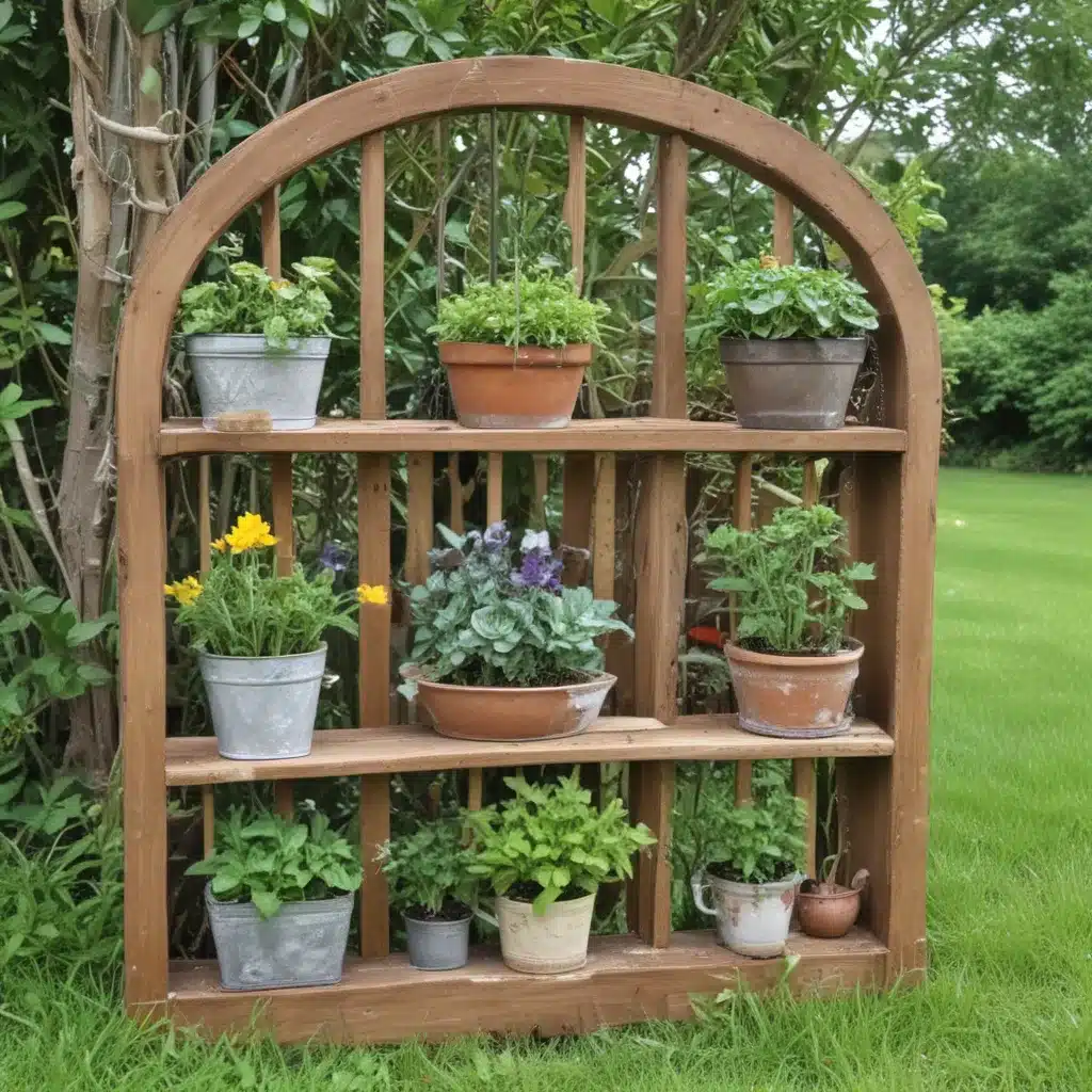 Upcycle And Repurpose Items For Garden Decor