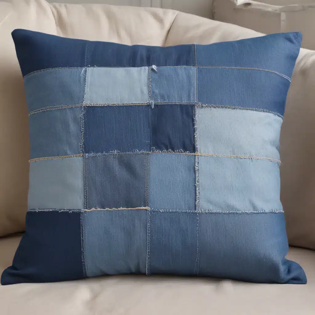 Upcycle Denim and Other Fabrics Into Cushions and Throws Upcycle Denim and Other Fabrics Into Cushions and Throws
