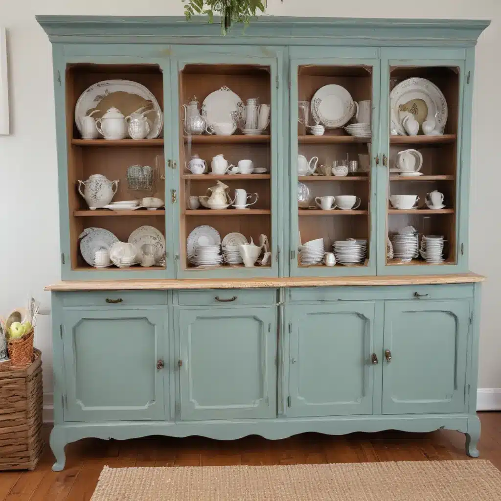 Upcycle Vintage China Cabinets Into Kitchen Storage