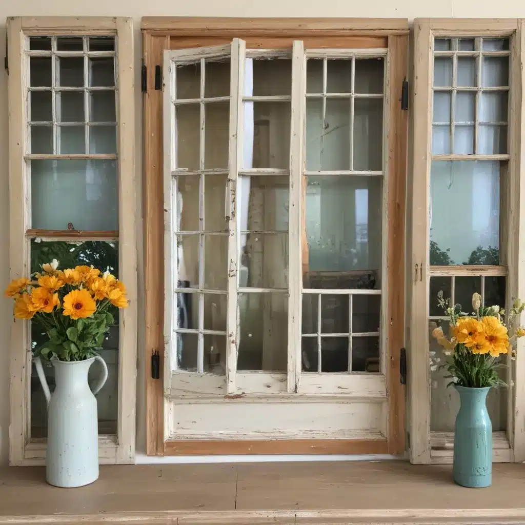Upcycle Vintage Windows and Doors Into Decor