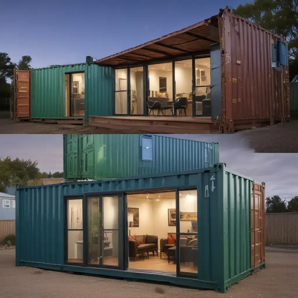 Upcycled Shipping Containers Create Modern Homes