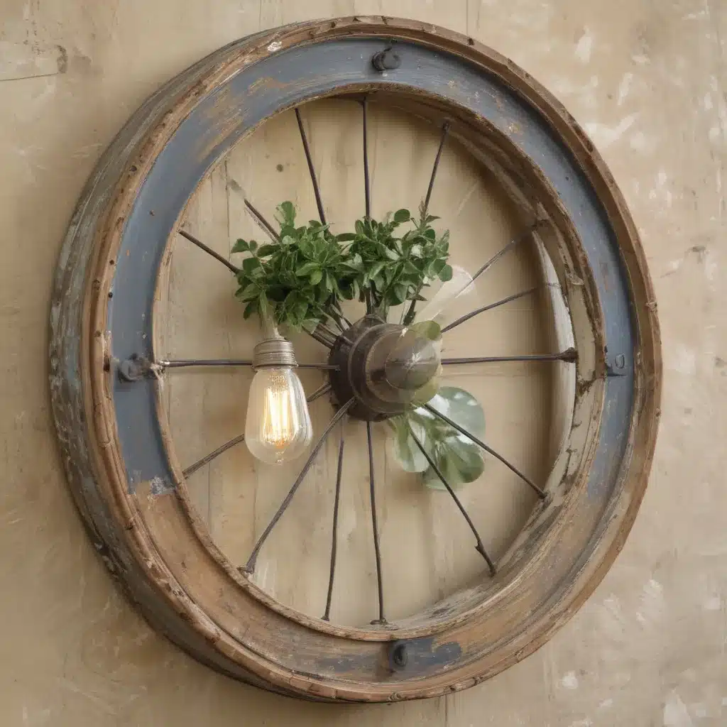 Upcycling and Reusing Materials for Unique Home Decor