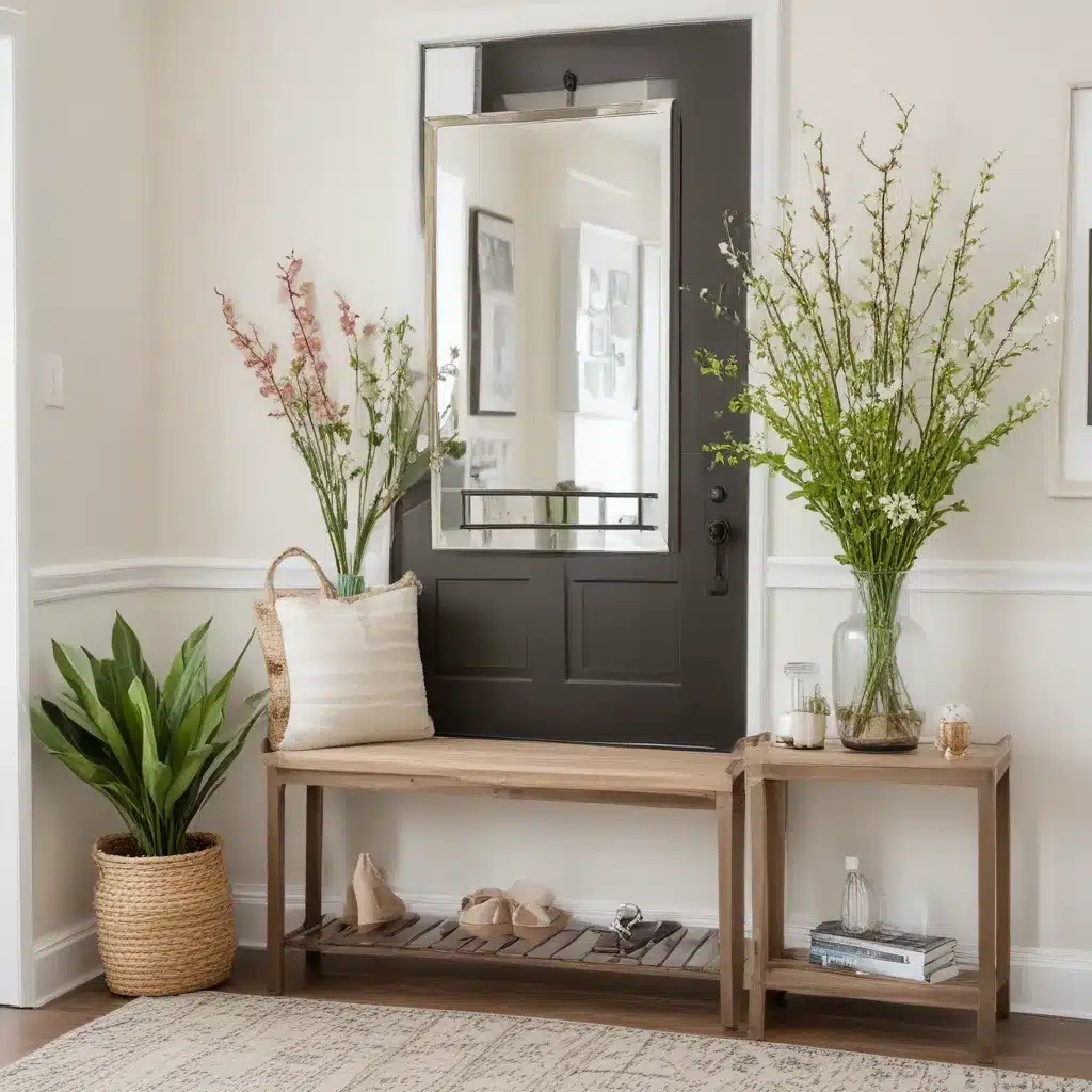 Update Your Entryway Decor For Spring Update Your Entryway Decor For Spring