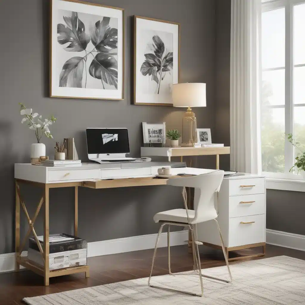 Update Your Home Office with These Stylish Desks and Cabinets