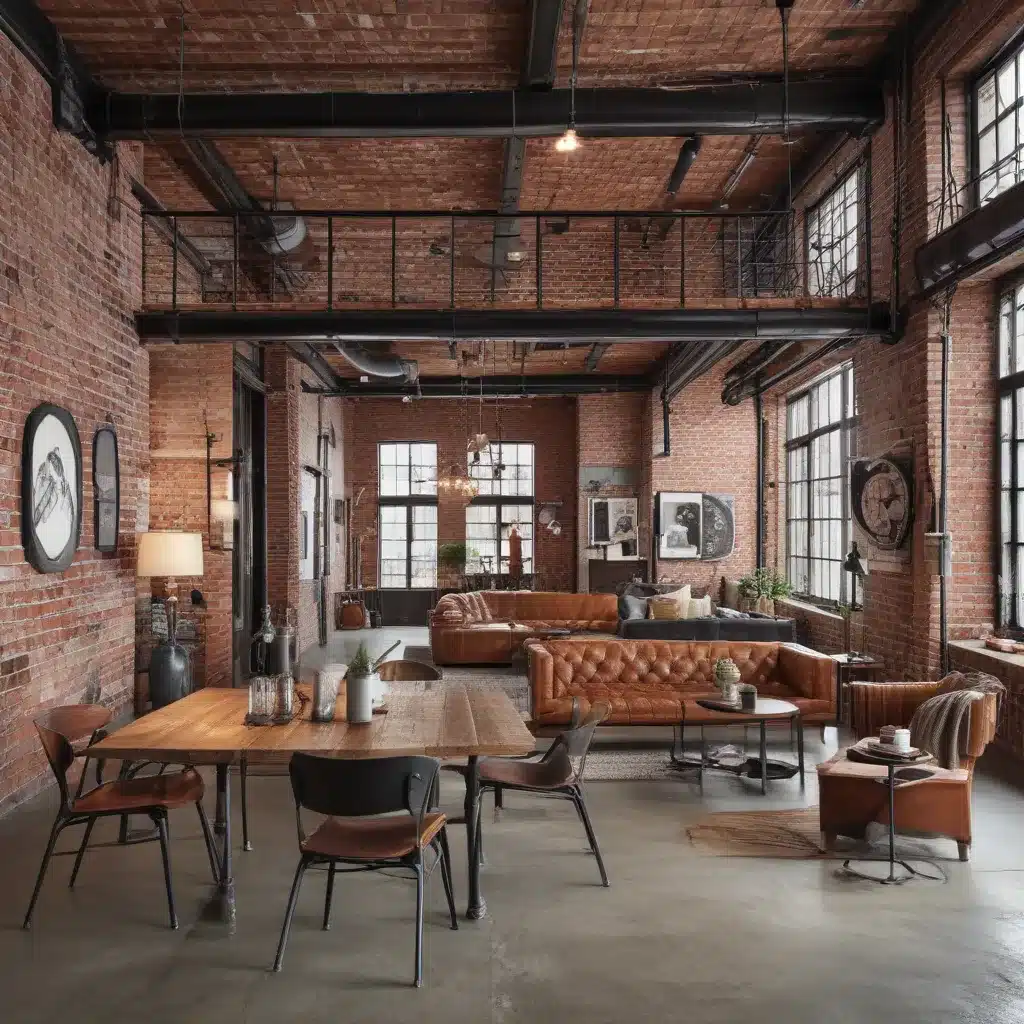 Urban Industrial Design: Lofts, Exposed Brick and Pipes Urban Industrial Design: Lofts, Exposed Brick and Pipes