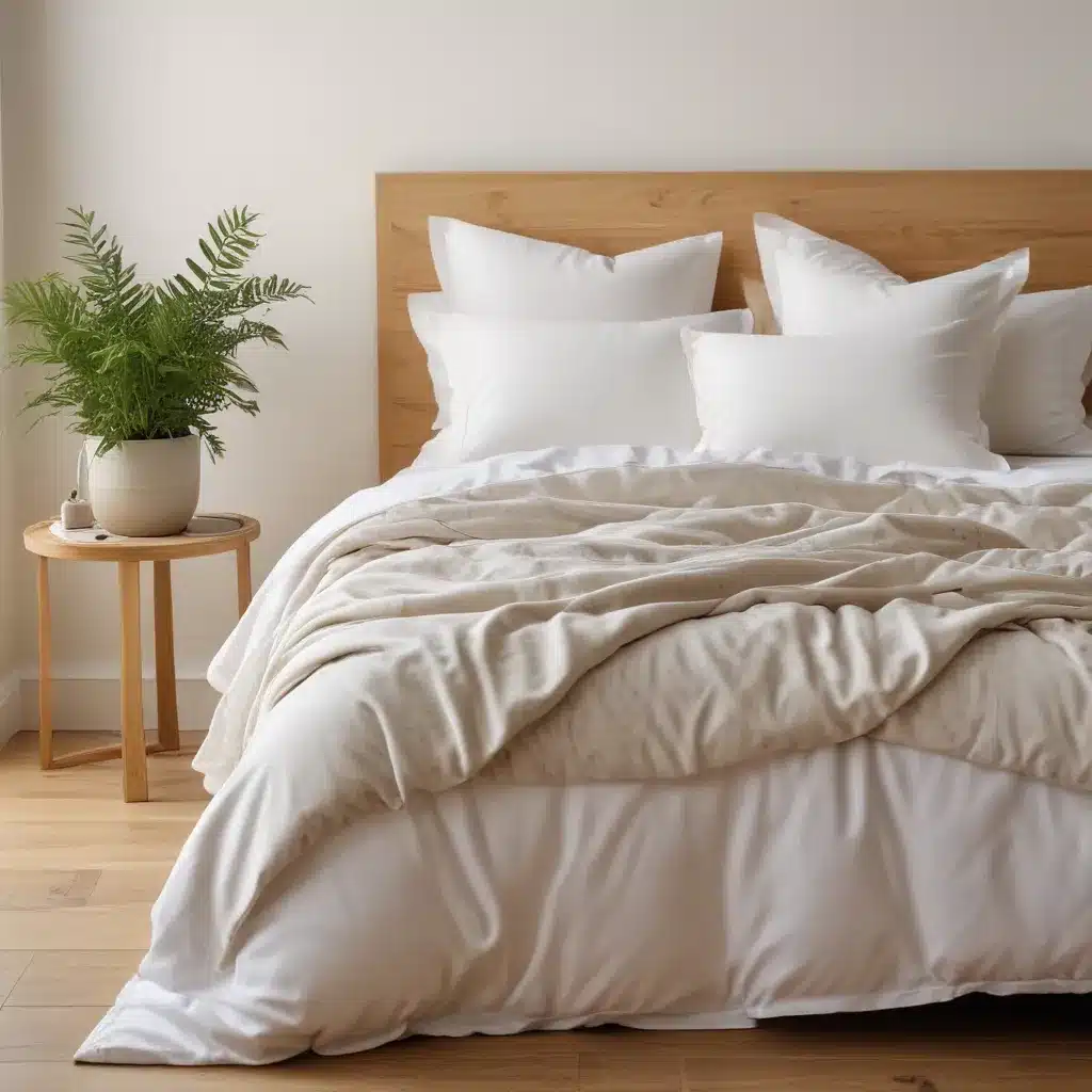 Use organic fabrics and bedding for healthier indoor air