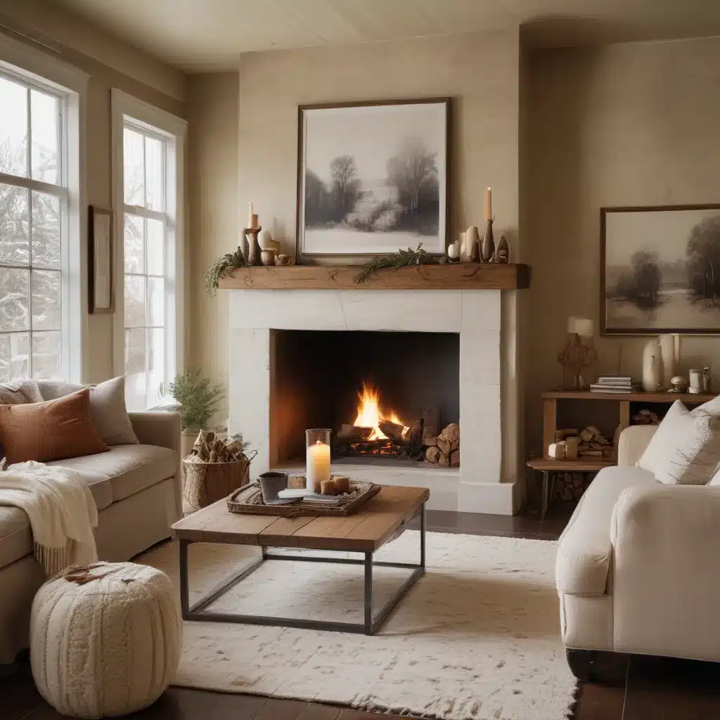 Warmed Up Winter Interiors With Cozy Textures