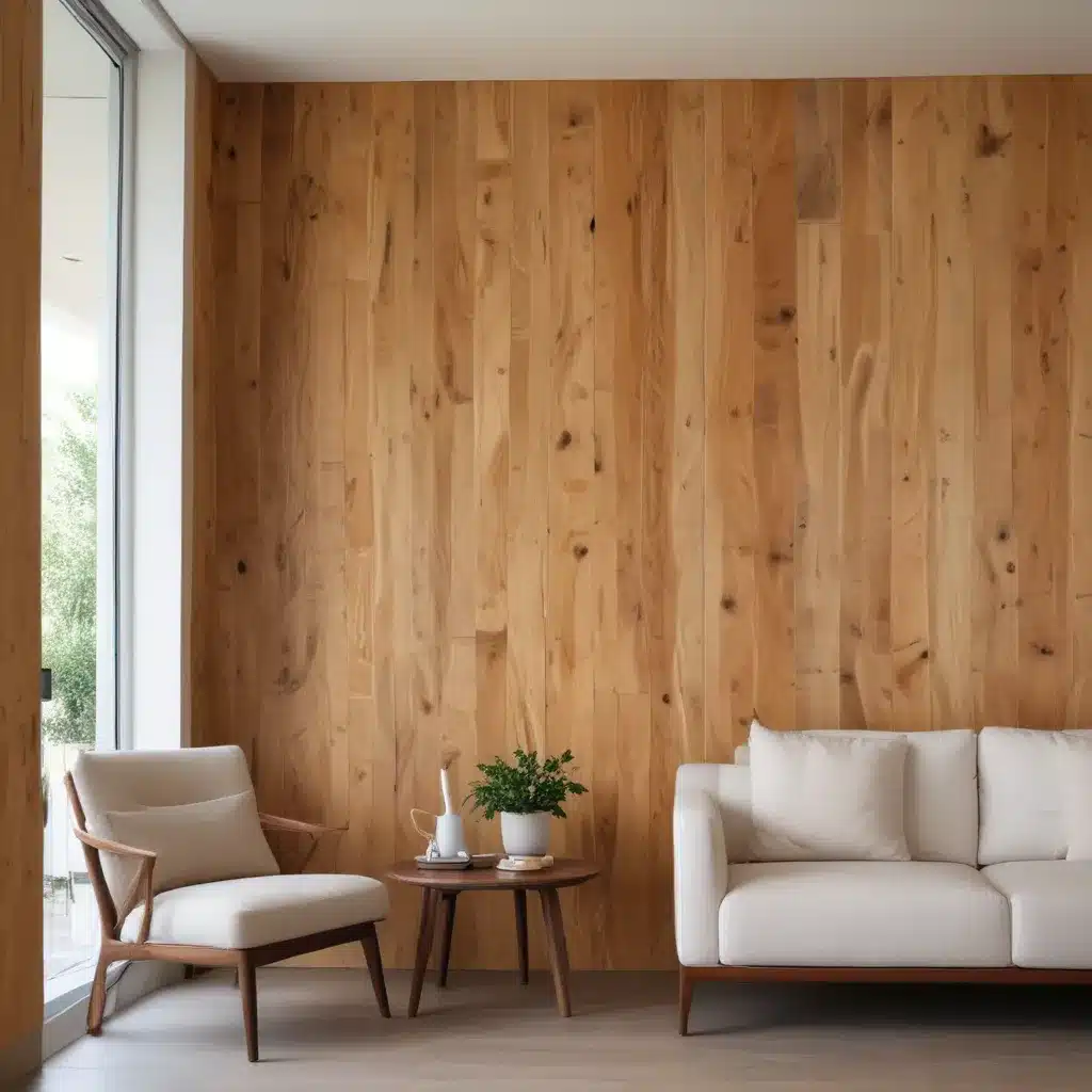 Wood Paneling: Cozy, Natural Material for Feature Walls