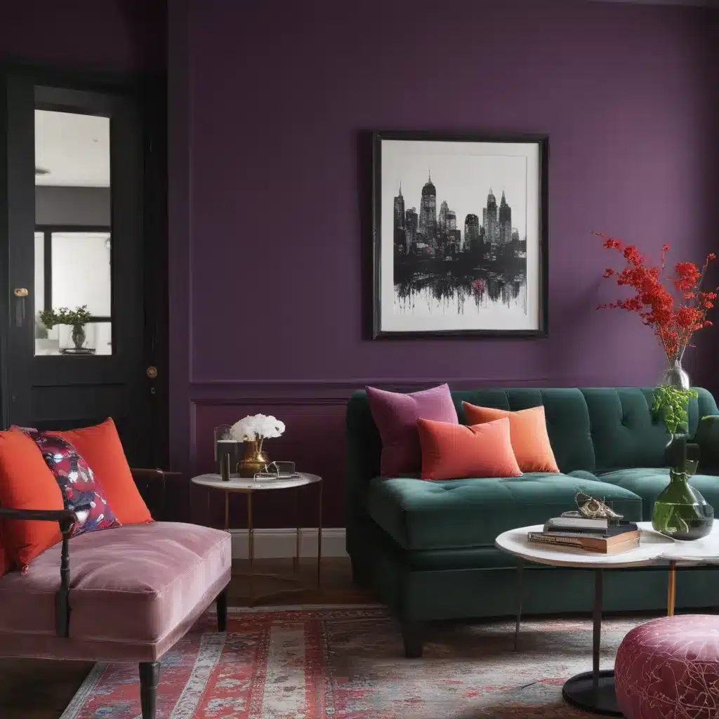 Bold Colors To Update Interiors