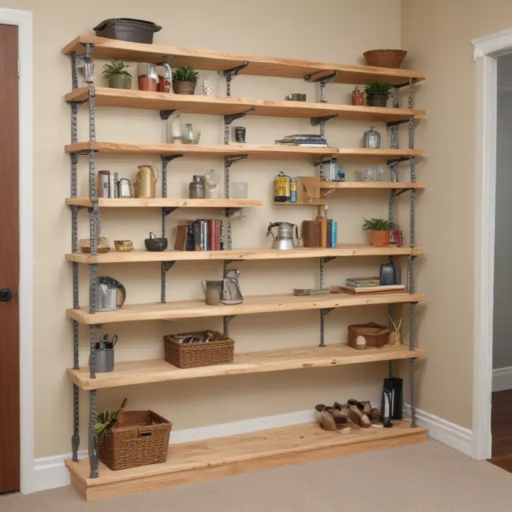 Build Custom Shelving Anywhere