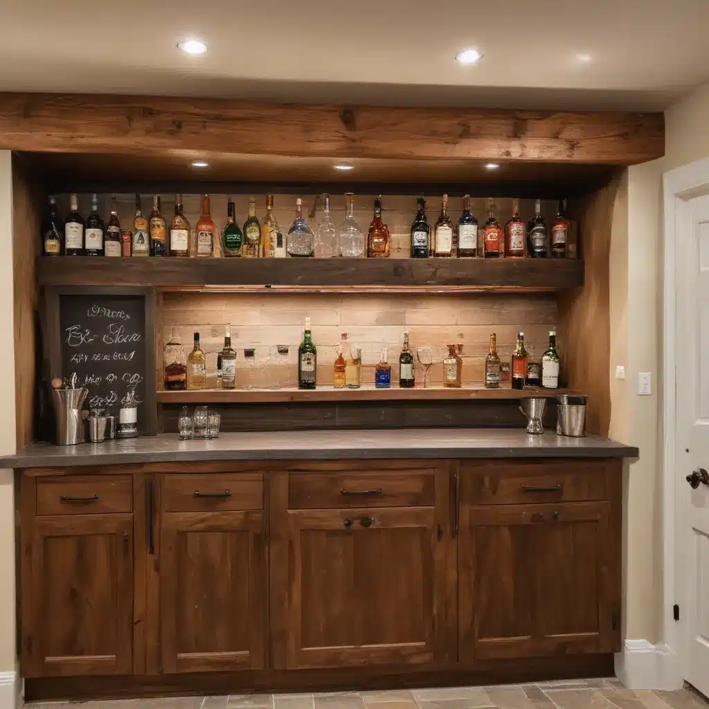 Building A Home Bar In Basements And Garages