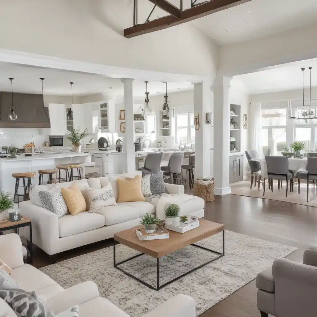 Cheap Tricks For Open Concept Home Decorating