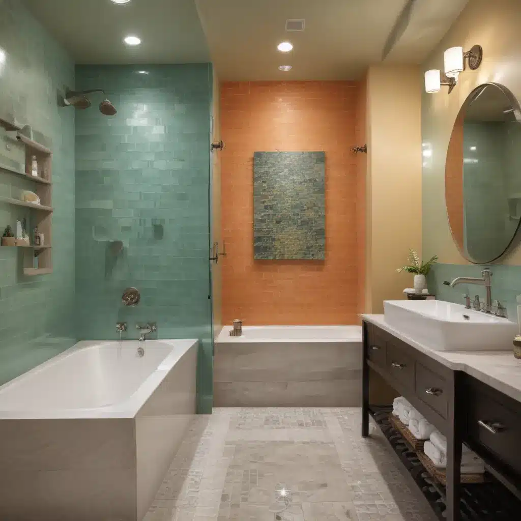 Color Drenching Elevates Ordinary Bathrooms to Spa Retreats