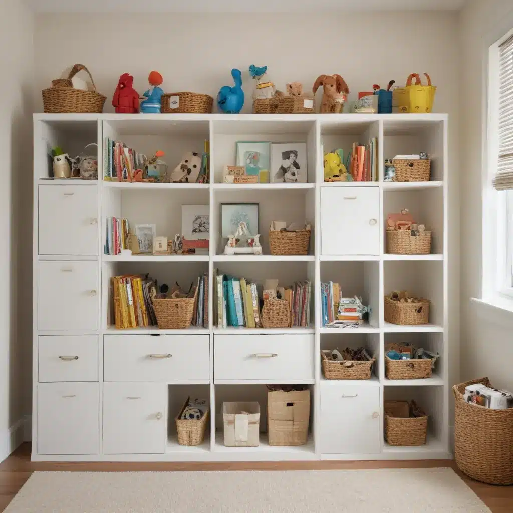 Creative Kids Room Storage Ideas